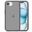 Mobigear Crystal Coque iPhone 16e Coque arrière Rigide - Gris