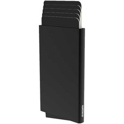 Valenta Cardprotector - Porte Cartes en en Aluminium - 5 Cartes - Compatible MagSafe - Noir