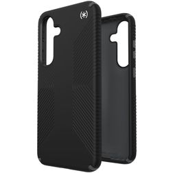 Speck Presidio2 Grip Coque Samsung Galaxy S25 Plus Coque arrière Rigide Anti-Chocs - Noir