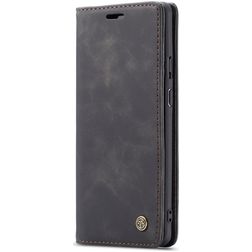 Caseme 013 Housse OnePlus 7 Pro Etui Porte-Monnaie - Noir