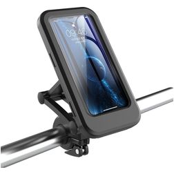 Mobigear Bike Console Support Vélo Guidon Coque Universel OnePlus Nord CE5 - 193 x 99.2 x 25 mm - Noir