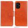 Mobigear Classy Housse POCO M5 Etui Porte-Monnaie - Orange