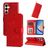 Mobigear Sunflower Housse Samsung Galaxy A35 Etui Porte-Monnaie - Rouge