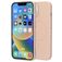 Mobiparts Slim Line iPhone 15 MagSafe Plastique rigide Coque arrière - Dune Sand