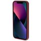 Mobiparts Coque iPhone 13 Coque arrière en Silicone - Plum Red