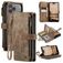 CaseMe C30 Housse iPhone 17 Pro Etui Porte-Monnaie - Marron