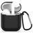 Mobigear Classic Coque Apple AirPods 1 Coque en Silicone Souple - Noir