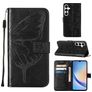 Mobigear Butterfly Samsung Galaxy A35 Étui Portefeuille - Noir