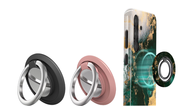 Poignées et bague téléphone