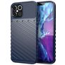 Mobigear Groove Coque iPhone 12 Pro Max Coque arrière en TPU Souple - Bleu