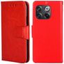 Mobigear Wallet Housse OnePlus 10T Etui Porte-Monnaie - Rouge