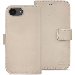 My Style Flex Wallet Housse iPhone 16e Etui Porte-Monnaie - Warm Taupe
