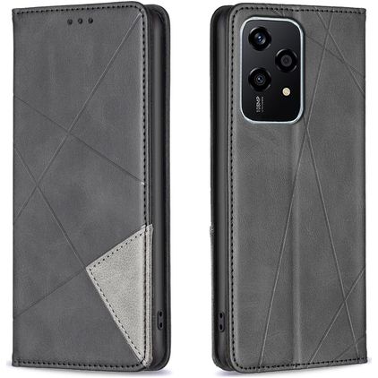 Mobigear Rhombus Slim HONOR 200 Lite Étui - Noir
