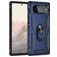 Mobigear Armor Ring Coque Google Pixel 6 Coque arrière Rigide Anti-Chocs avec Anneau-Support - Bleu
