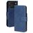 Mobiparts Classic Wallet Housse iPhone 17 Pro MagSafe Etui - Steel Blue