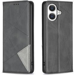 Mobigear Rhombus Slim iPhone 17 Étui - Noir