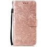 Mobigear Flowers Housse Samsung Galaxy Note 10 Lite Etui Porte-Monnaie - Rose doré
