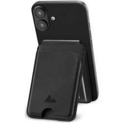 My Style Magnet Card - Porte Cartes en - 5 Cartes - Compatible MagSafe - Noir