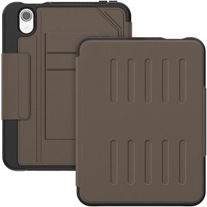 Mobigear Magnetic Folio Coque iPad Mini 7 (2024) Etui + Porte-crayon - Marron