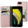 Mobiparts Classic Wallet Housse iPhone 8 Etui Porte-Monnaie - Rose