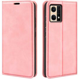 Mobigear Retro Slim Housse OPPO Reno 7 4G Etui Porte-Monnaie - Rose
