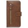 Mobigear Zipper Housse Samsung Galaxy S20 Etui Porte-Monnaie - Marron