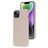 Mobiparts Coque iPhone 14 Plus Coque arrière en Silicone - Soft Salmon