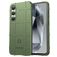 Mobigear Rugged Shield Coque Samsung Galaxy S24 FE Coque arrière en TPU Souple Anti-Chocs - Vert