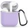 Mobigear Classic Coque Apple AirPods 1 Coque en Silicone Souple - Violet
