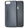Mobilize Gelly Coque iPhone 7 Plus Coque arrière en TPU Souple - Noir