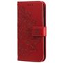 Mobigear Flowers Housse POCO F4 Etui Porte-Monnaie - Rouge