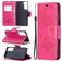 Mobigear Butterfly Housse Samsung Galaxy S21 Etui Porte-Monnaie - Rose