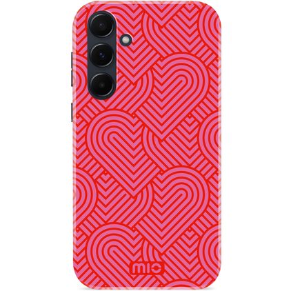 MIO Samsung Galaxy A55 MagSafe Plastique rigide Coque arrière - Wild Hearts