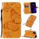 Mobigear Butterfly Housse iPhone 11 Etui Porte-Monnaie - Cognac