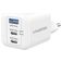Mobilize Wall Charger Triple USB / USB-C Chargeur Sans câble Power Delivery 65W - Blanc