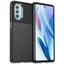 Mobigear Groove Coque Motorola Moto G51 5G Coque arrière en TPU Souple - Noir