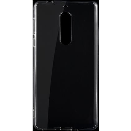 Mobigear Ultra Thin Coque Transparente Nokia 5 Coque arrière en TPU Souple Extra-fin - Transparent