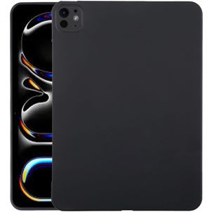 Mobigear Basics Coque iPad Pro 11 Pouces (2025) Mince Coque arrière en en TPU Souple - Noir