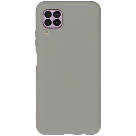 Mobigear Colors Coque Huawei P40 Lite Coque arrière en TPU Souple - Gris