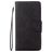 Mobigear Butterfly Housse iPhone SE (2020) Etui Porte-Monnaie - Noir