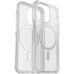 OtterBox Symmetry Plus Coque Transparente iPhone 13 Pro MagSafe Coque arrière Rigide Anti-Chocs - Transparent