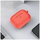 Mobigear Classic Coque Apple AirPods 3 Coque en Silicone Souple - Rouge