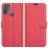 Mobigear Classic Motorola Moto G50 Étui Portefeuille - Rouge