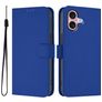 Mobigear Urban Wallet Housse iPhone 16 Etui Porte-Monnaie - Dark Blue