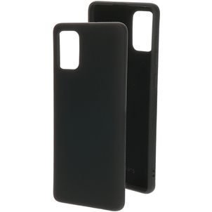 Mobiparts Coque Samsung Galaxy A71 Coque arrière en Silicone - Noir