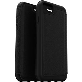 OtterBox Strada Housse iPhone 8 Etui en Cuir Véritable - Noir