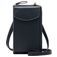 Antonio Fonzo Crossbody Sac Téléphone - Large - Charcoal Black