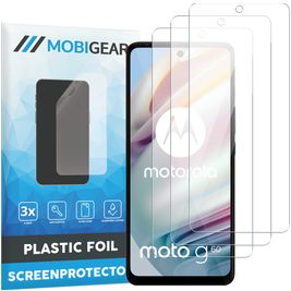 Mobigear Motorola Moto G60 Protection d'écran Film - Compatible Coque (Lot de 3)