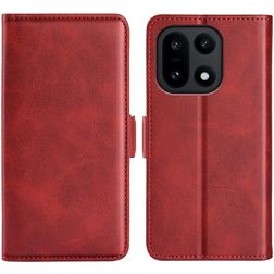 Mobigear Slim Magnet Housse OnePlus 15 Etui Porte-Monnaie - Rouge