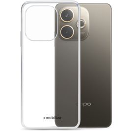Mobilize Gelly Case Coque Transparente OPPO A5 Pro Coque arrière en TPU Souple - Transparent